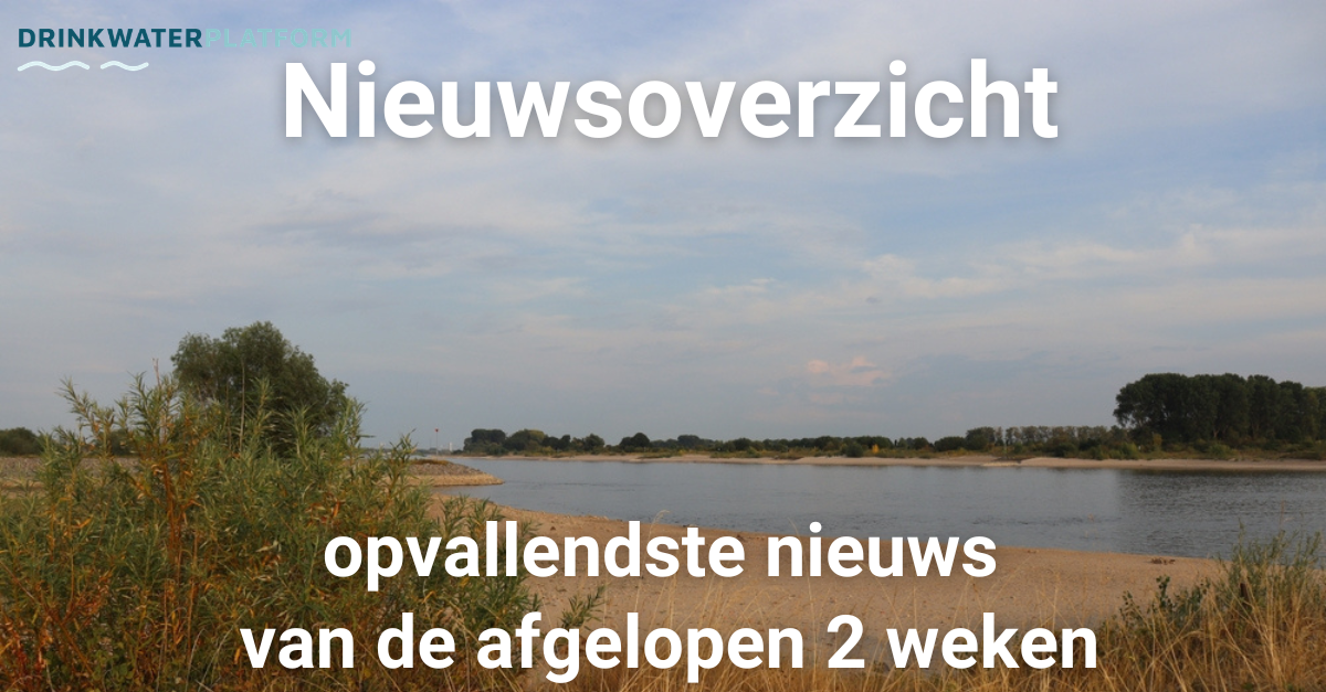 Nieuwsoverzicht drinkwater 13-08-2026